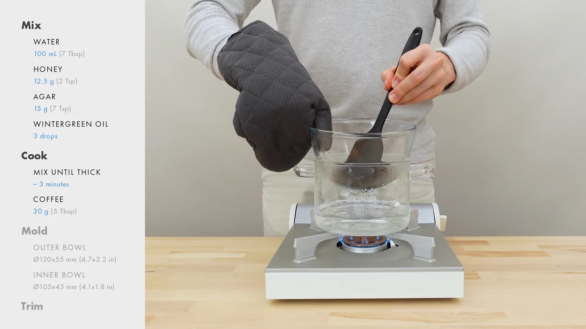 Bioplastik Kaffeeschale selber machen