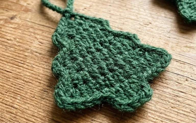 Crochet Christmas Tree Ornament – Free Pattern - The World Crochet – Free Patterns & Amigurumi Inspiration